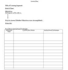 We have templates and great advice for teachers of all subjects. Lesson Plan Template For Adult Learners Train Like A Champion