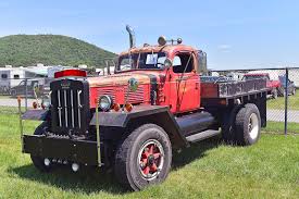 Image result for Brockway Light Blue 1949 Truck