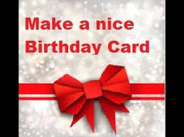 It's your card, make it the size you want. Make A Birthday Card Using Ms Word Youtube