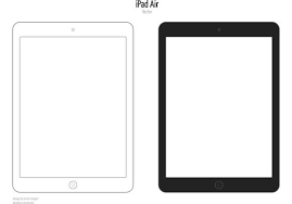 Image Result For Ipad Outline Vector Technology Outline Designs Vector