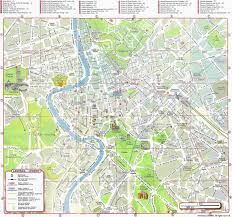 These are the main means of transportation in the city: Cartes De Rome Cartes Typographiques Detaillees De Rome Italie De Haute Qualite