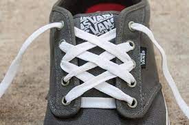 While there are a number of shoe lacing methods to match every need and every pair of shoes, here are 10 of the coolest ways to tie your shoelaces. How To Make Cool Designs With Shoelaces For Vans Shoe Lace Patterns Patterned Vans Ways To Lace Shoes