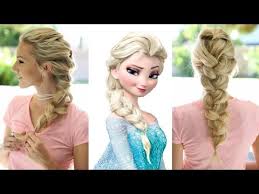 Want to master the most popular simple braid styles? Frozen Elsa S Braid Hairstyle Simple And Beautiful Hairstyle Tutorial Youtube Elsa Braid Hairstyle Elsa Hair Braided Hairstyles