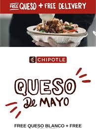 Maybe you would like to learn more about one of these? Chipotle Cinco De Mayo Queso De Mayo Milled