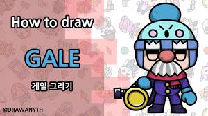 She loves to light up the world and any opponents that come at her! How To Draw Gale Brawl Stars New Brawler Youtube