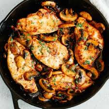 Instant Pot Mediterranean Chicken Recipe Primavera Kitchen In 2020 Mushroom Chicken Recipes Veggie Breakfast Casserole