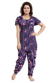 Tucute Top And Dhoti Style Bottom Night Suit Nighty Nightdress Night Gown For Women And Girls Size L Xl Xxl Re Night Dress Smart Looking Dress Womens Nighties