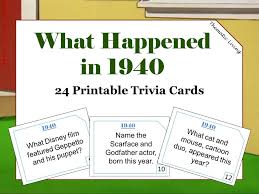 In which year was the first iphone released? 81st Birthday 1940 Trivia Cards Anniversary Games Etsy