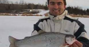 Hermitage Park Pond Ice Fishing Rainbow Trout In Edmonton Alberta Fishing Is Best From Ice Up In November Until Christ Ice Fishing Rainbow Trout Fishing Fish