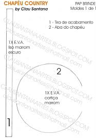 E Um Blog Onde Voce Aprende Artesanato Com Passo A Passo E Moldes Para Quem Quer Enfeitar A Sua Casa Ou Obter Uma Ren Chapeus Country Molde De Chapeu Country