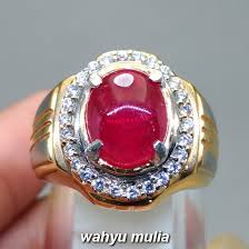 Meski dengan bantuan/ perantara khodam tersebut. Akik Batu Merah Delima Ruby Asli Kode 1498 Wahyu Mulia