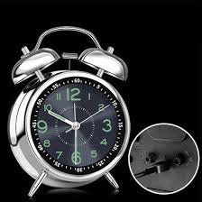JINSBON Retro Twin Bell Alarm Clock, 4”Loud Ringing Alarm Clock With  Powerful Wake Up Call With Night Light For Office Workers And  Students-black : Amazon.co.uk: Everything Else