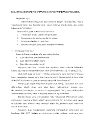 Jika salah satu tidak terpenuhi, maka ia belum bisa disebut sebagai kejujuran. Mempertahankan Kejujuran Sebagai Cermin Kepribadian