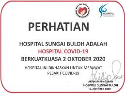 We did not find results for: Hospital Sungai Buloh Dijadikan Hospital Covid 19