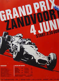 Gp Affiche Zandvoort Grand Prix Poster Circuit