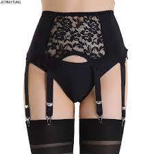 The best suspender belt (garter belt): Women Lace Floral Corset Garter Belt With 6 Buckles Retro European Court Style S Xxl Wish