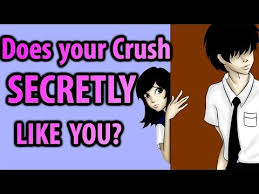 So if your crush asks if you're meeting someone else, it's probably a good sign they like you and they see you as a potential partner. Does Your Crush Secretly Likes You Back Youtube