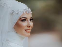بالصور أجدد الأشكال العصرية فى عالم لفات الطرح للعرائس المحجبات wedding dress with veil hijab wedding dresses wedding dresses