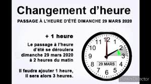 Au maroc, aucun changement d'heure ne sera effectué avant le mois. Changement D Heure Dans La Nuit De Samedi 28 Au Dimanche 29 Mars 2020 Passage A L Heure D Ete Youtube