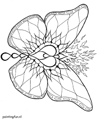 Butterfly Mandela Mandala Kleurplaten Kleurplaten Mandala