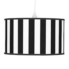Black And White Striped Lamp Shade Black And White Stripes Pendant Lamp Shade Zazzle Com Lamp Shade Pendant Lamp Shade Pendant Lamp