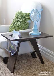 Remodelaholic Build A Diy Mid Century Modern Side Table And Magazine Holder About 8% of these are coffee tables, 3% are dining tables, and 1% are living room chairs. diy mid century modern side table