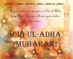 This festival begins with the traditional sunnah prayer and the celebration last for four. Eid Al Adha