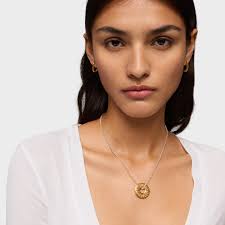 Short two-tone necklace Miranda