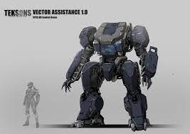 Artstation Old Stuff Las 91214 Robots Concept Mech Armor Concept