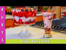 Triple Berry Fruit Custard Trifle Sweet Dish Recipe In Urdu Hindi Rkk Youtube Sweet Dishes Recipes Sweet Dish Recipe In Urdu Trifle