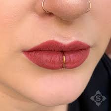 St Sabrina S Piercing Tattoo On Instagram This Healed Labret Was Done Six Months Ago By Billy Face Piercings Vertical Labret Piercing Labret Piercing Ring