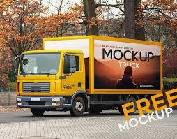 Download 25 Best Truck Advertising Mockups For Outdoor Promotion Templatefor Yellowimages Mockups