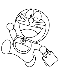 It is the 2005 version of 1979 series. Doraemon Goes Shopping Coloring Page Free Printable Coloring Pages Coloring Home