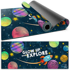 Children are introduced to breathing techniques and basic yoga postures in a playful environment. Zuly Eco Friendly Kids Yoga Mat With Free Yoga Strap Premium Microfibre Suede W Organic Rubber Yoga Mat For Kids Ages 3 6 6 10 9 12 Toddlers Children Girls Boys Non Slip Exercise Mat