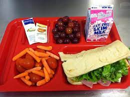 Lunch From Kirbyville Middle School Missouri 4th 8th Grade Students Loved Rich Products New 6x6 Whole Grain Flatbread La Cafeteria Food Kids Nutrition Food
