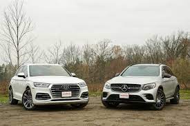 I have an x3 right now, and i have driven bmw/audi and i know they are very solid in the winter, with audi quattro so, not sure the glc/sq5 include freight in their online quotes. 2018 Audi Sq5 Vs Mercedes Amg Glc 43 Comparison Test Autoguide Com