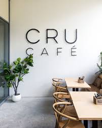 A Look Inside Cru Cafe In Gold Coast Cafe Interior Design Outdoor Seating Cafe Cafe Decor