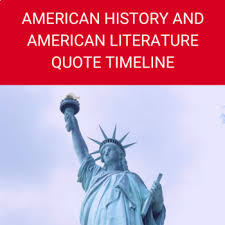 The prize was a copy of somerset maugham's 'introduction to modern english and american literature.' to this day i keep it on the shelf between my collection of forester's works and the little urn that contains my mother's ashes. American History And American Literature Quote Timeline And Lesson Plan