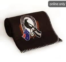 Black Shop By Colour Afl Collingwood Polar Fleece