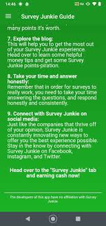 Survey junkie gives the impression it was made by someone who would identify as a survey junkie. Survey Junkie 1 11 10 Download For Android Apk Free
