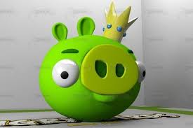 3d King Pig Angry Birds Model C4d Obj 3ds Fbx Ma Lwo 102491 Angry Birds Pig Birds