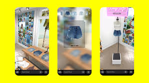 Swipe until a rewind symbol appears on your video (three triangles pointing to the left), and then the video will automatically be shown in reverse. Augmented Reality Shopping On Snapchat Snap Boomed During Covid 19 Pandemic Bloomberg