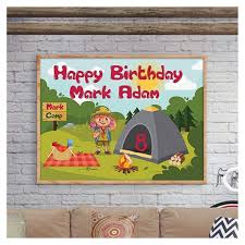 Tent google search furniture home decor store decoration home room decor tents home furnishings. Amazon Com Custom Home Decor Camping Birthday Banner Size 24x18 36x24 48x24 And 48x36 Personalized Camping Decorations Boy Scout Woodland Campfire Birthday Banner Wall Decor Handmade Party Supply Poster Handmade