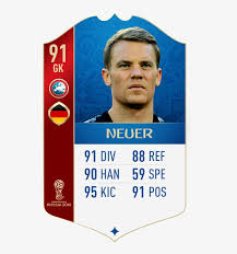 Tots neuer doesn't make saves. Manuel Neuer Fifa 18 World Cup Rating Luis Suarez Fifa 18 World Cup Free Transparent Png Download Pngkey