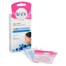 Veet Face Wax Strips With Easy Grip For Sensitive Skin 20pk Britannia Sri Lanka