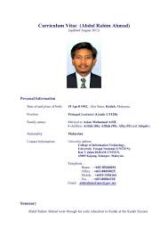 All libraries are closed due to public health restrictions effective may 9, 2021. Curriculum Vitae Abdul Rahim Ahmad Metalab Universiti