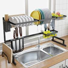Maybe you would like to learn more about one of these? Stainless Steel Sink Drain Rack Kitchen Shelf Two Story Floor Sink Sink Rack Dish Rack Kitchen Rack Racks Holders Aliexpress