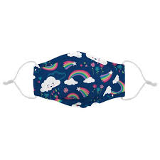 Kid S Polyester Face Mask Rainbow F20