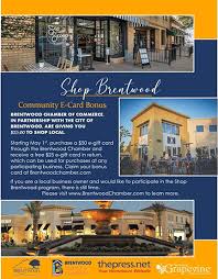 Buildings donated to nonprofits in brentwood : Brentwood Launches 25 Shop Locally Program