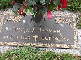 Dora Mae Judy Harman (1930-1989)